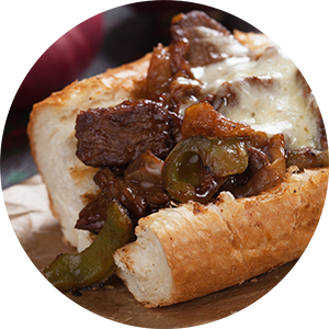 Order Cheesesteak Sandwich food online from Little sicily pizza store, Glassboro on bringmethat.com