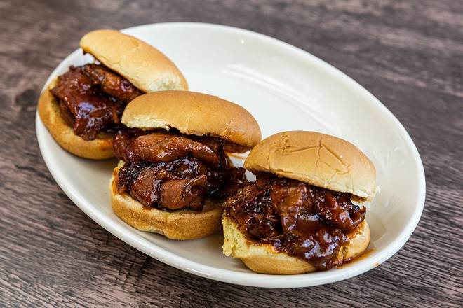 Order BBQ Tri Tip Sliders food online from Wood Ranch BBQ & Grill store, Camarillo on bringmethat.com