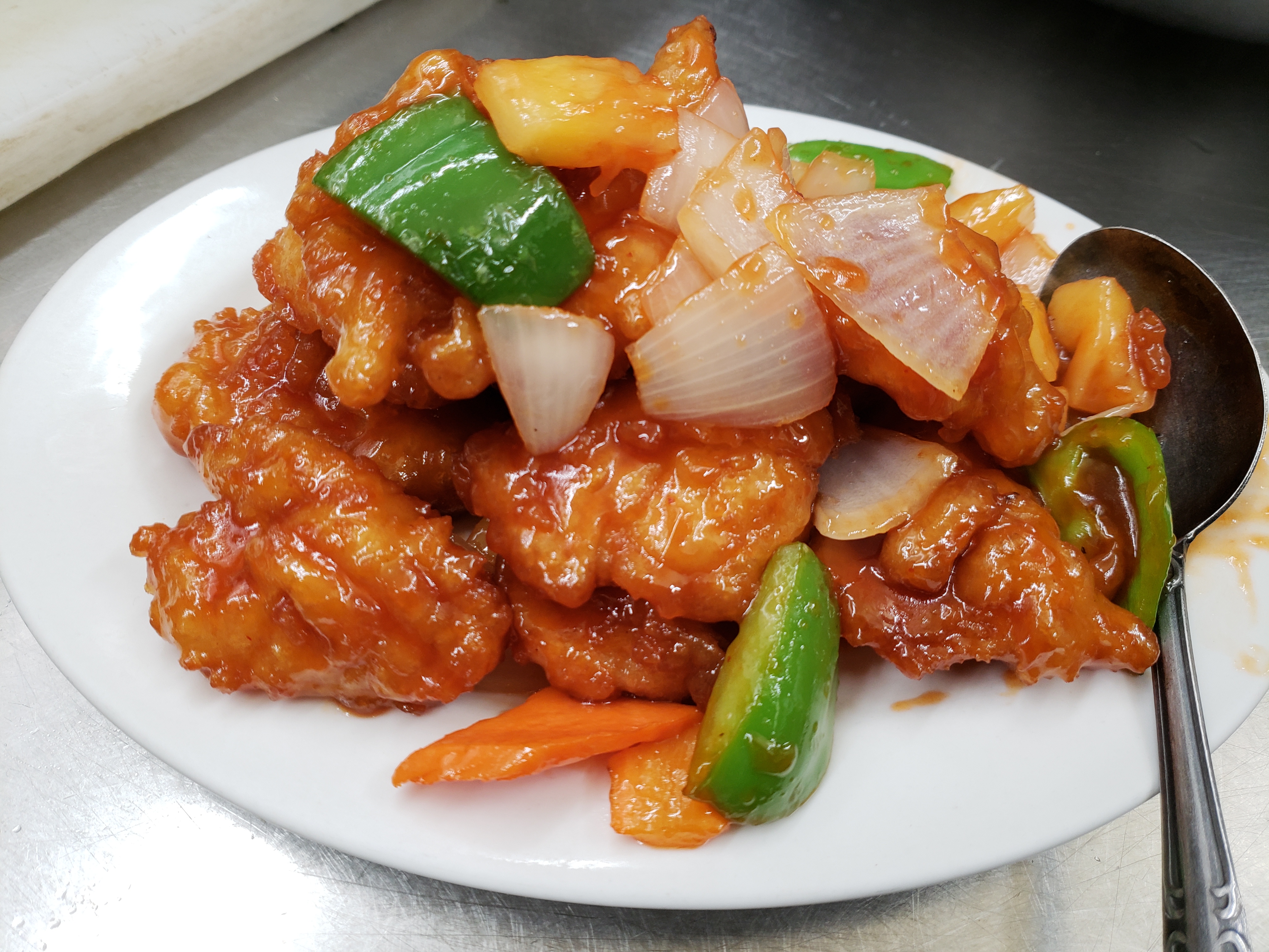 Order 78. Sweet and Sour Fish Fillet food online from Dragon King Restaurant store, Canoga Park on bringmethat.com