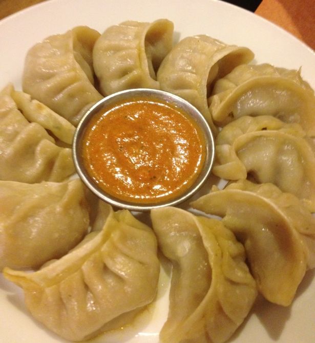 Order Chicken Momo food online from Great Himalayan Indian Cuisines store, Moore on bringmethat.com