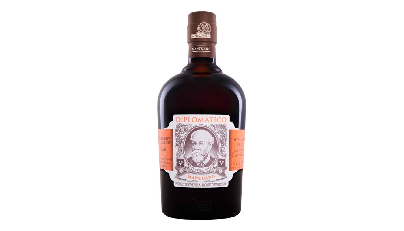 Order Diplomatico Mantuano Extra Anejo 750ml Bottle food online from Liquor Palace store, Burbank on bringmethat.com