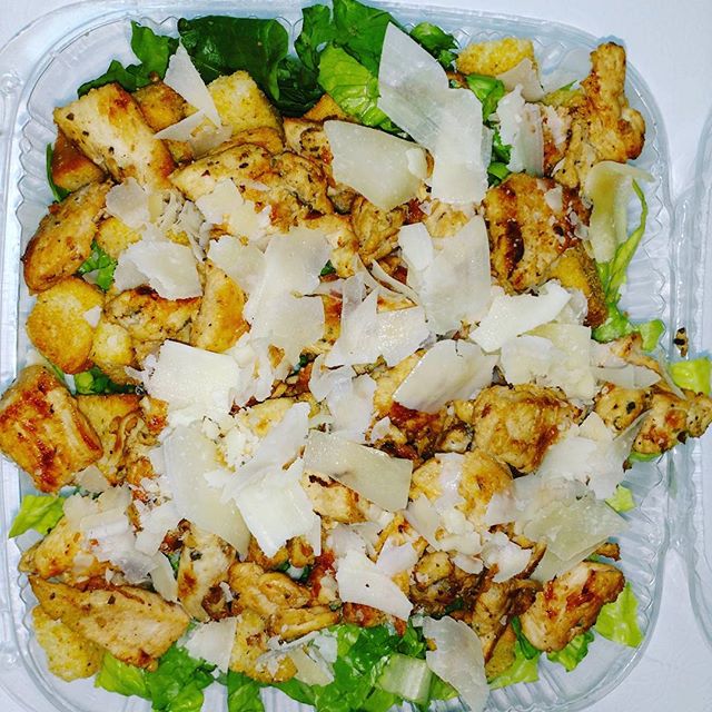 Order Chicken Caesar Salad food online from Lula Deli Corner store, Clifton Heights on bringmethat.com