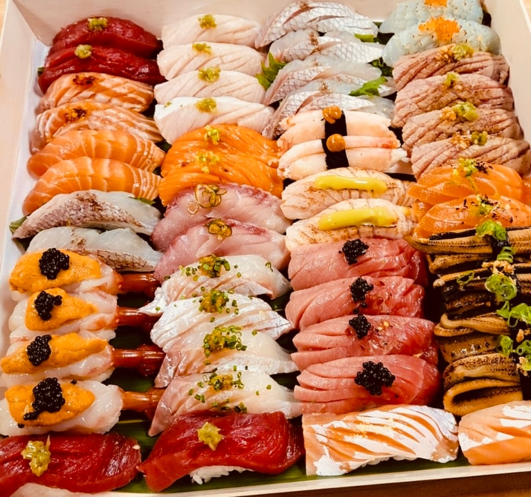 Order Sushi Deluxe (20pcs) food online from Ebisu store, Austin on bringmethat.com