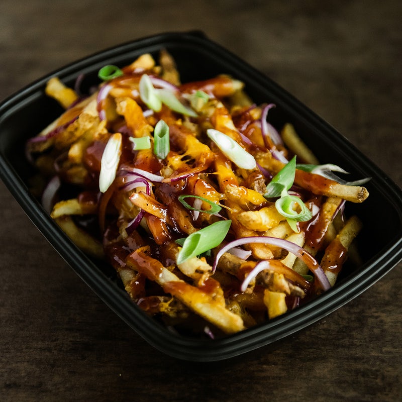 Order BBQ FRIES food online from Beauty & The Burger store, Naperville on bringmethat.com