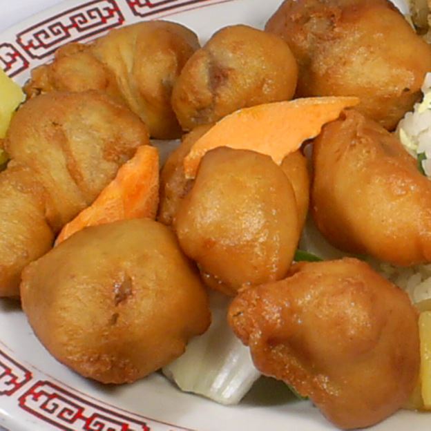 Order P04 Sweet & Sour Chicken  food online from Chen's China Inn store, Lufkin on bringmethat.com