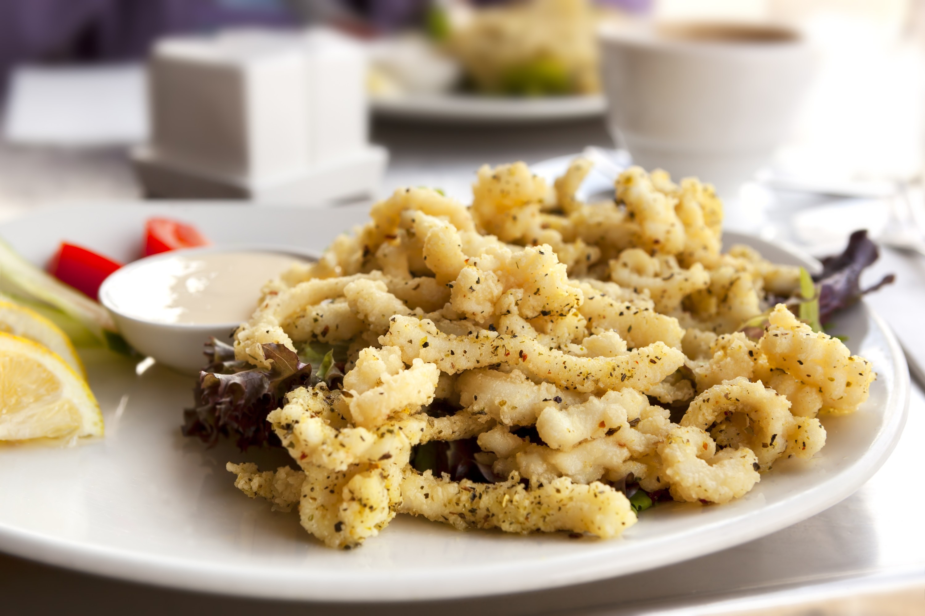 Order Salt and Pepper Calamari food online from Kitchen O China store, Jersey City on bringmethat.com