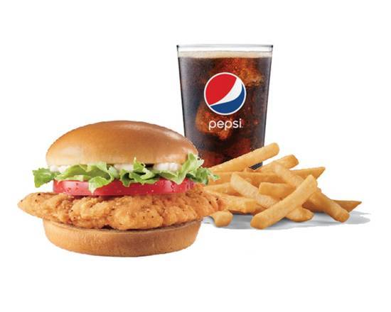 Order Crispy Chicken Sandwich Combo food online from Dairy Queen Grill & Chill store, Murrysville on bringmethat.com