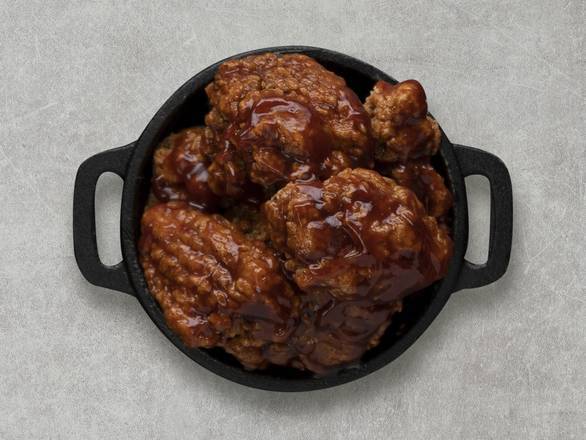 Order Honey BBQ Boneless Wings food online from Just Wing It. store, Milwaukee on bringmethat.com