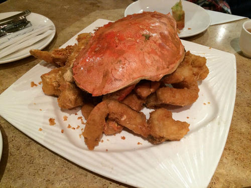 Order Salt & Pepper Crab (2 lbs.) food online from Chinatown Restaurant store, San Francisco on bringmethat.com