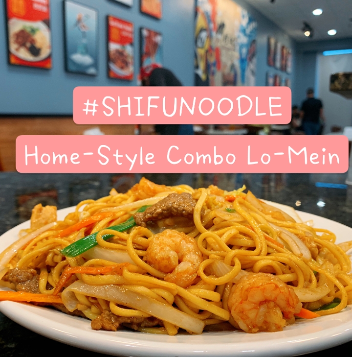 Order Combo Lo-Mein 什锦捞面 food online from Shifu Noodle store, San Antonio on bringmethat.com