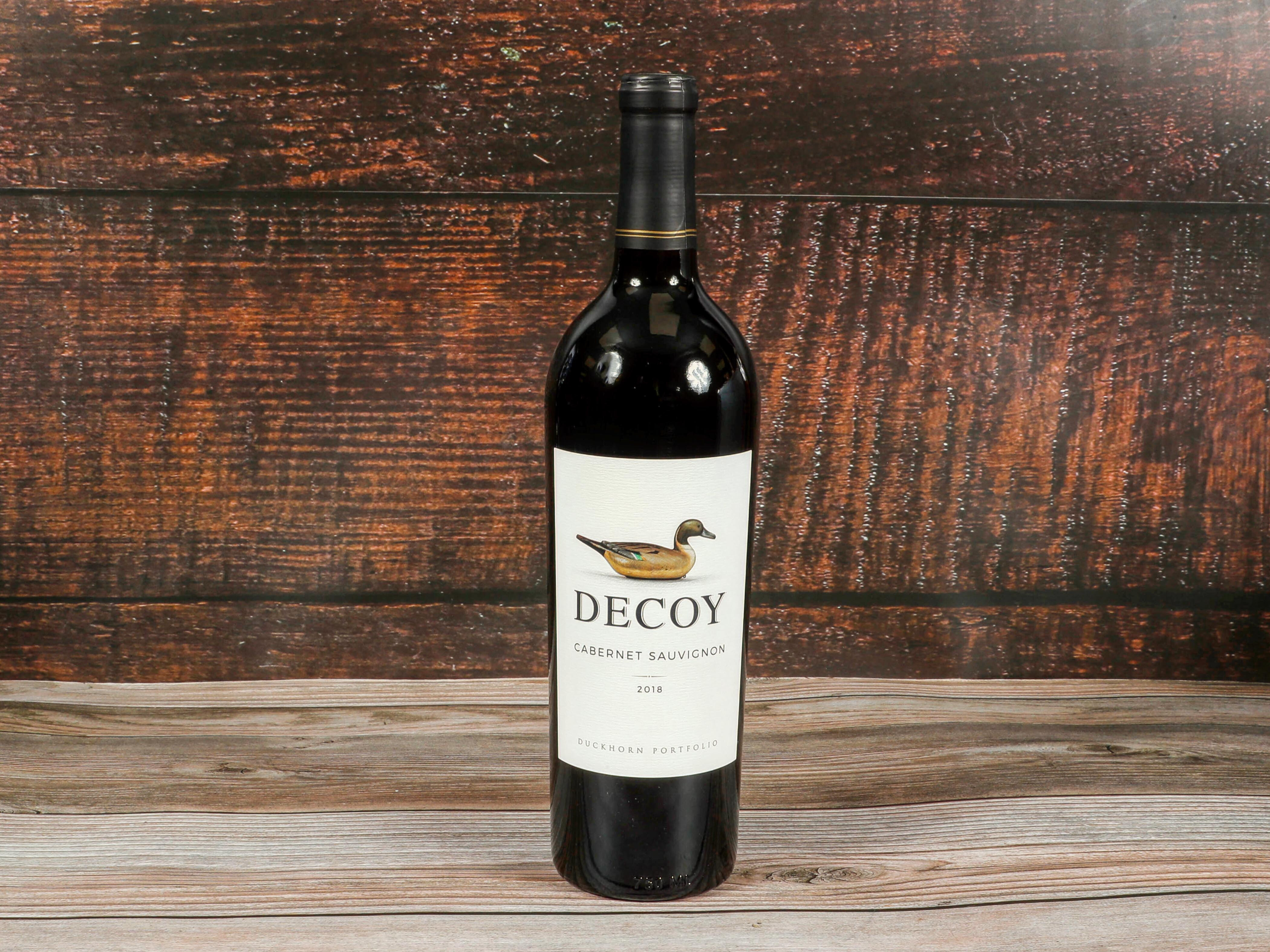 Order Decoy Cabernet Sauvignon, 750 ml. Red Wine (13.9% ABV) food online from Kwik & Convenient store, San Francisco on bringmethat.com