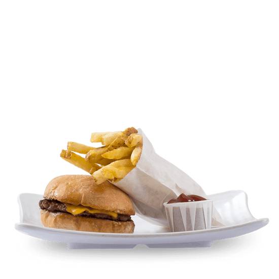 Order Kid's Cheeseburger Meal food online from Burger Lounge store, Campbell on bringmethat.com