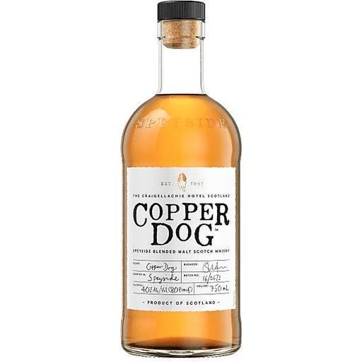 Order Copper Dog Blended Scotch Whisky (750 ML) 133213 food online from Bevmo! store, San Diego on bringmethat.com