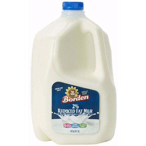 Order Borden 2% Reduced Fat Milk 1 Gallon food online from 7-Eleven store, Stow on bringmethat.com