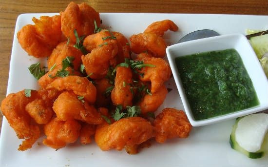 Order Shrimp Pakora food online from Agra Cafe store, Los Angeles on bringmethat.com