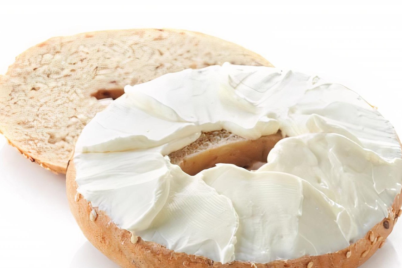 Order Bagel with Cream Cheese food online from Sinbad Cafe & Grill store, Secaucus on bringmethat.com