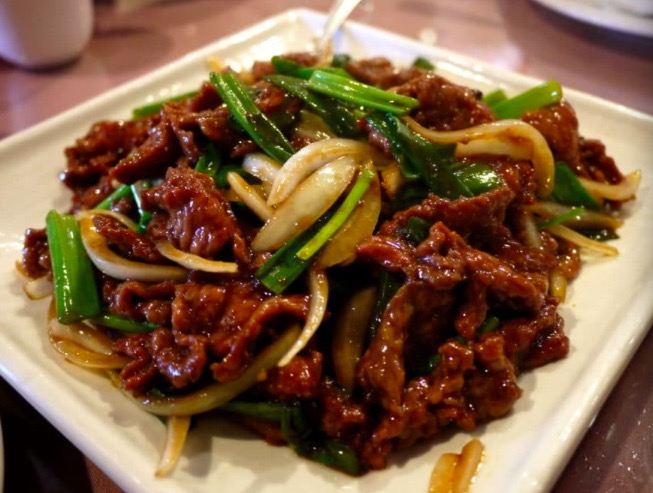 Order Szechuan Beef food online from Chinatown Restaurant store, San Francisco on bringmethat.com