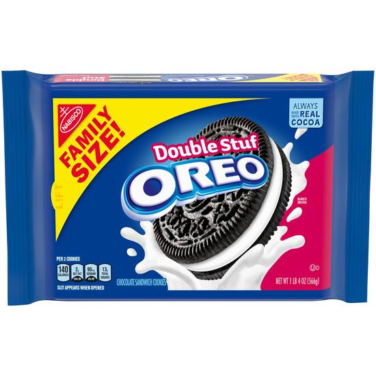 Order Oreo Double Stuf Chocolate Sandwich Cookies, 20 OZ food online from CVS store, PINSON on bringmethat.com