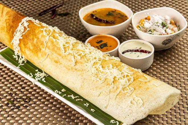Order Cheese Dosa food online from Tower Indian Restaurant store, Morrisville on bringmethat.com