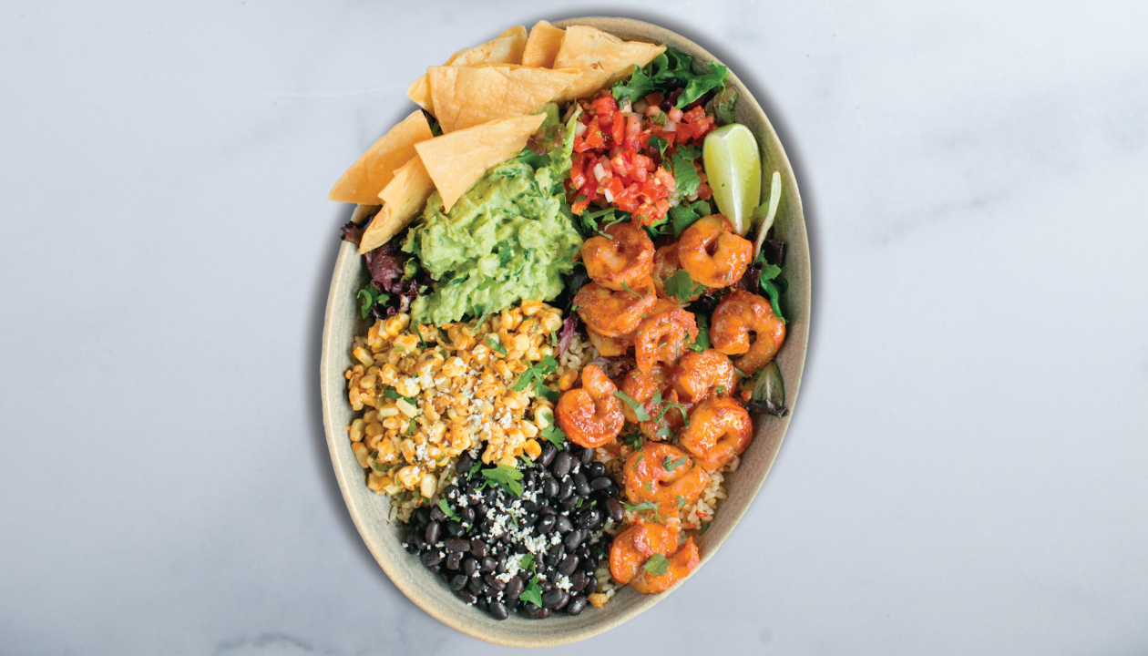 Order Mexican Guajillo Shrimp Bowl GF food online from Pacific Catch store, Corte Madera on bringmethat.com