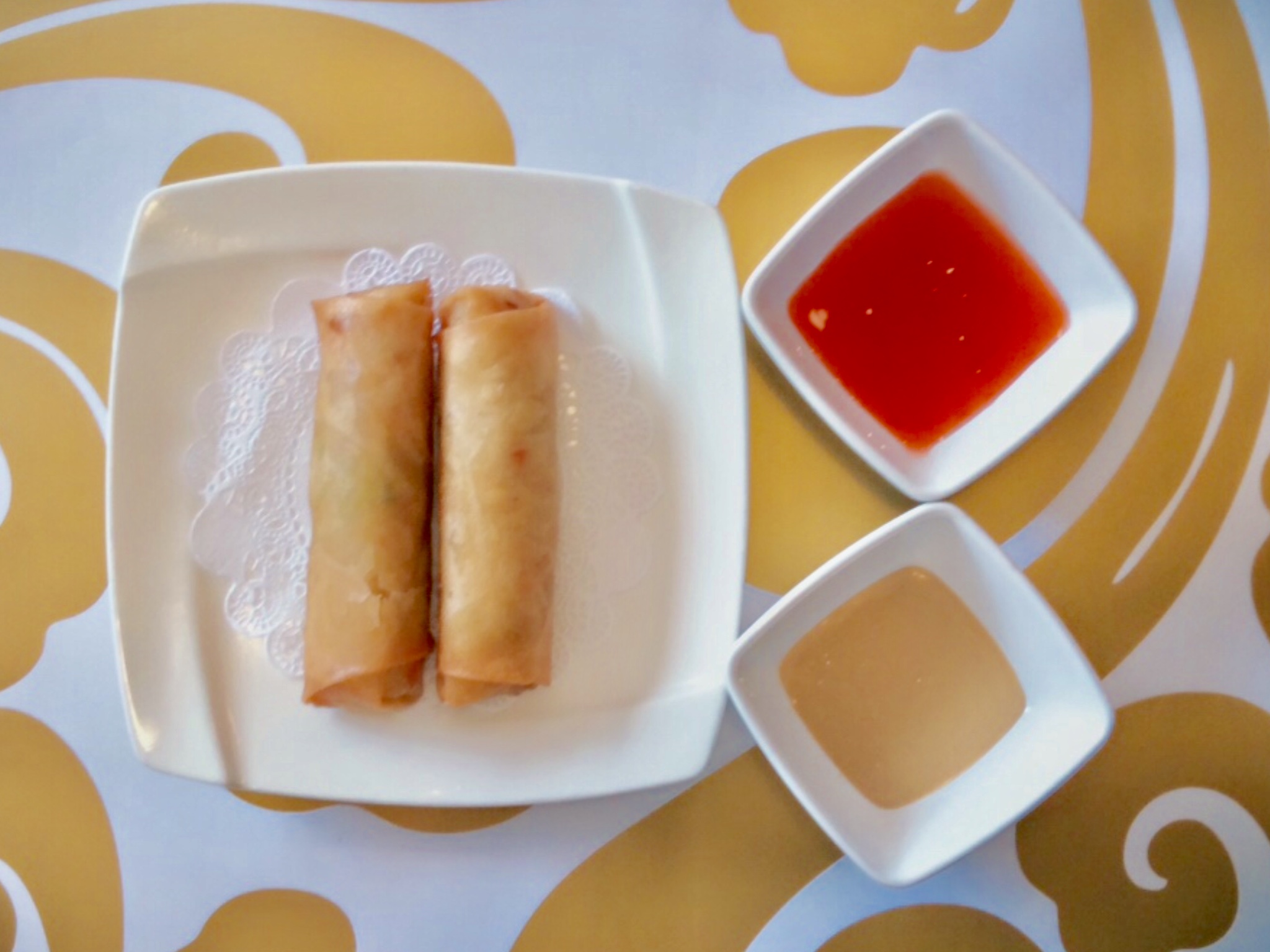 Order Vegetarian Spring Roll food online from Hunan Cafe store, Richmond on bringmethat.com