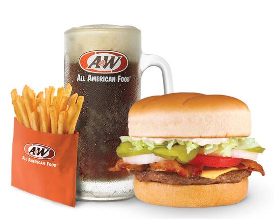 Order Bacon Cheeseburger Combo food online from A&W Restaurant store, Pocatello on bringmethat.com