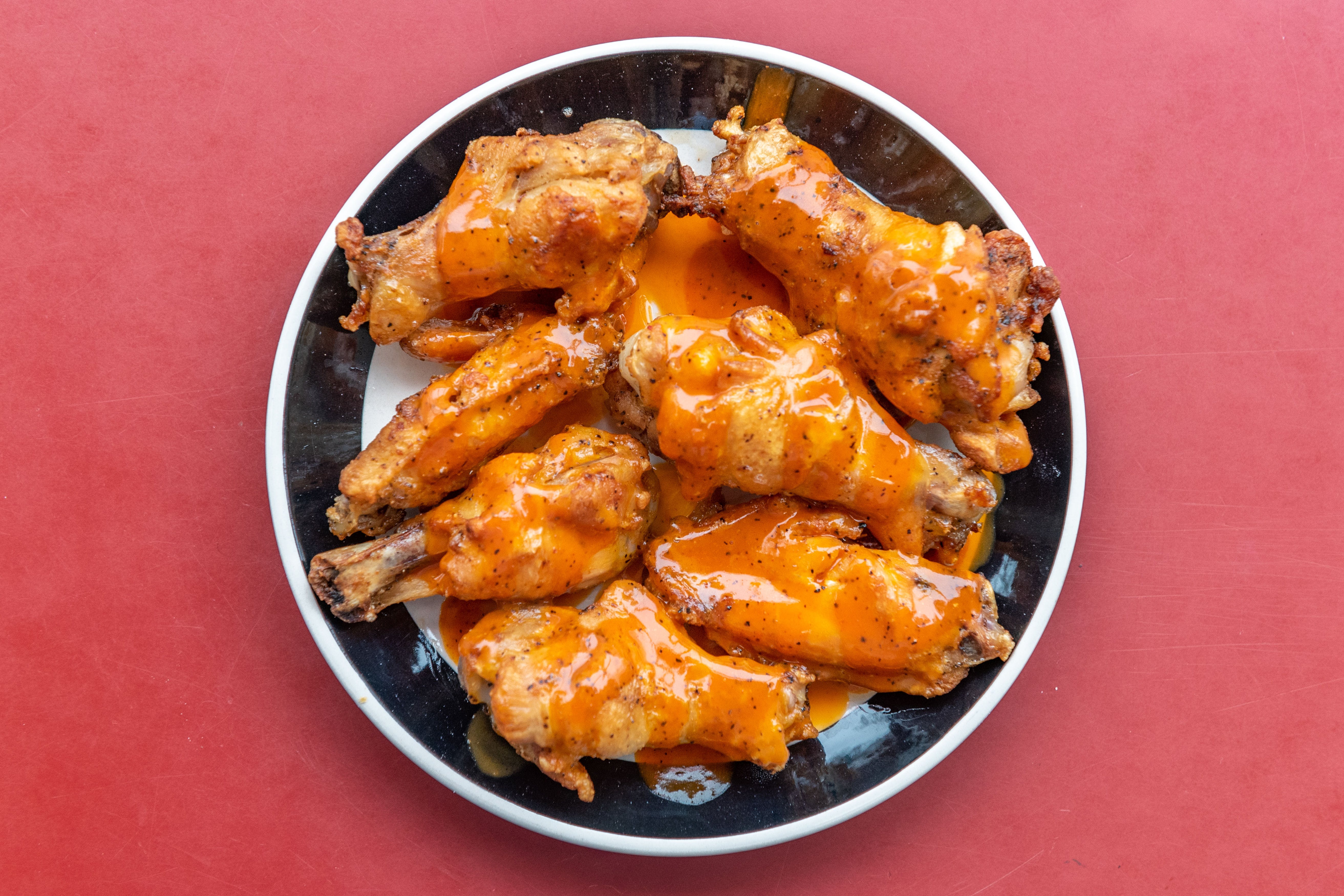 Order Buffalo Chicken Wings - 5 Pieces food online from Georgetown Pizza & Grill store, Washington on bringmethat.com