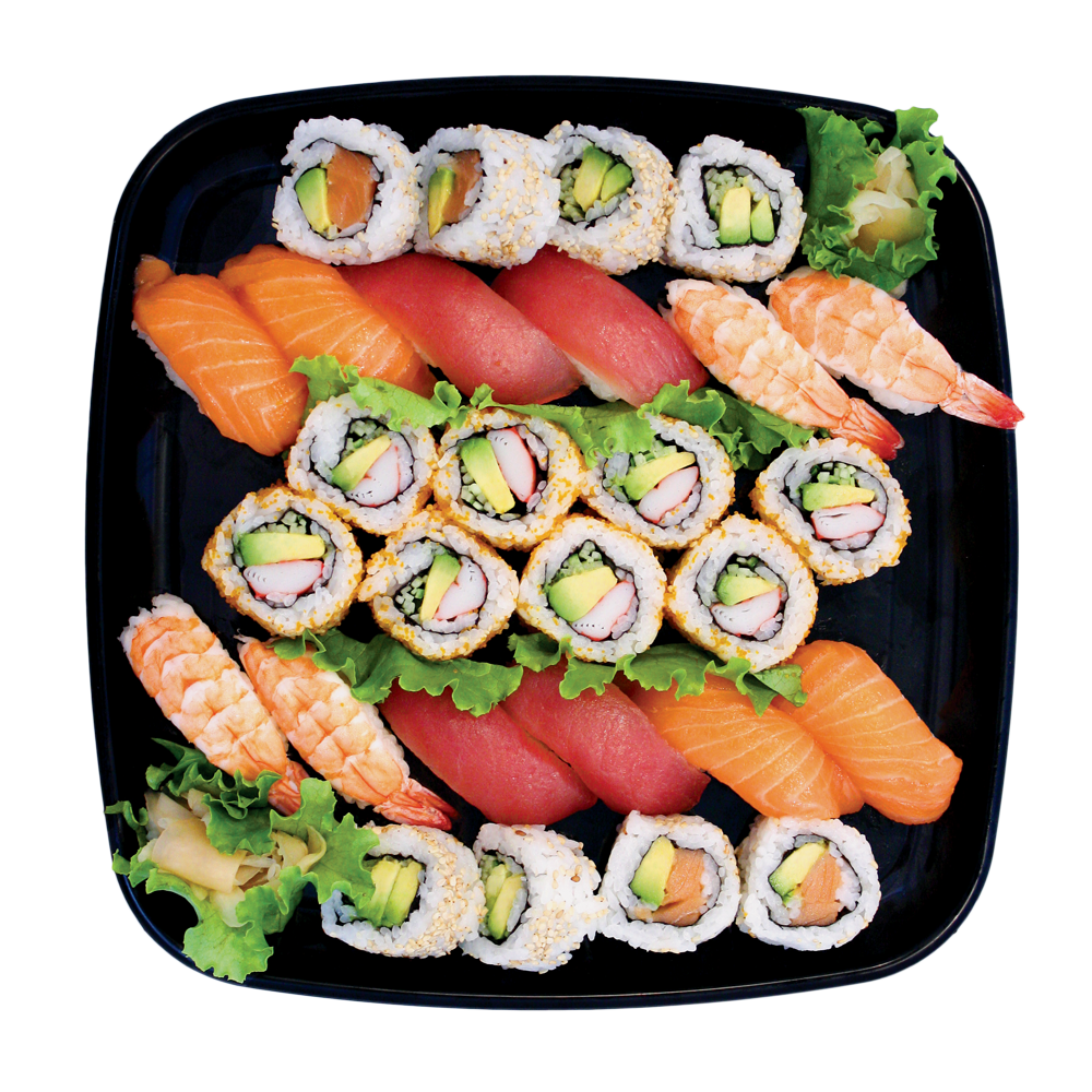 Order Nigiri and Roll Classic with White Rice food online from Genji Sushi store, Upper Arlington on bringmethat.com