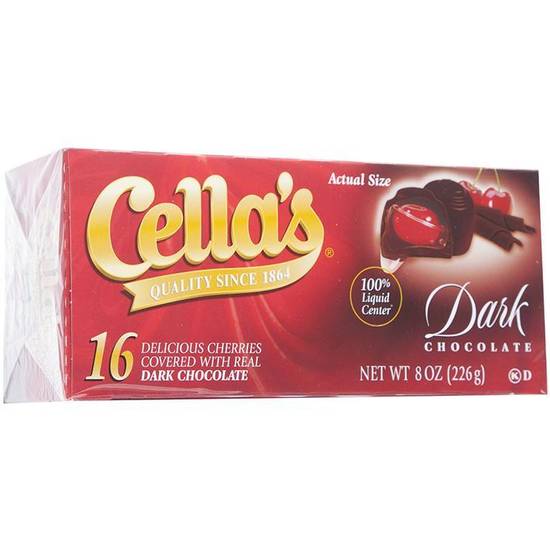 Order Cella's Milk Chocolate Covered Cherries, 72-Count Box food online from Exxon Food Mart store, Port Huron on bringmethat.com