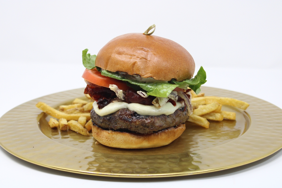 Order Caleb Burger food online from Caleb & Broad store, Newport on bringmethat.com