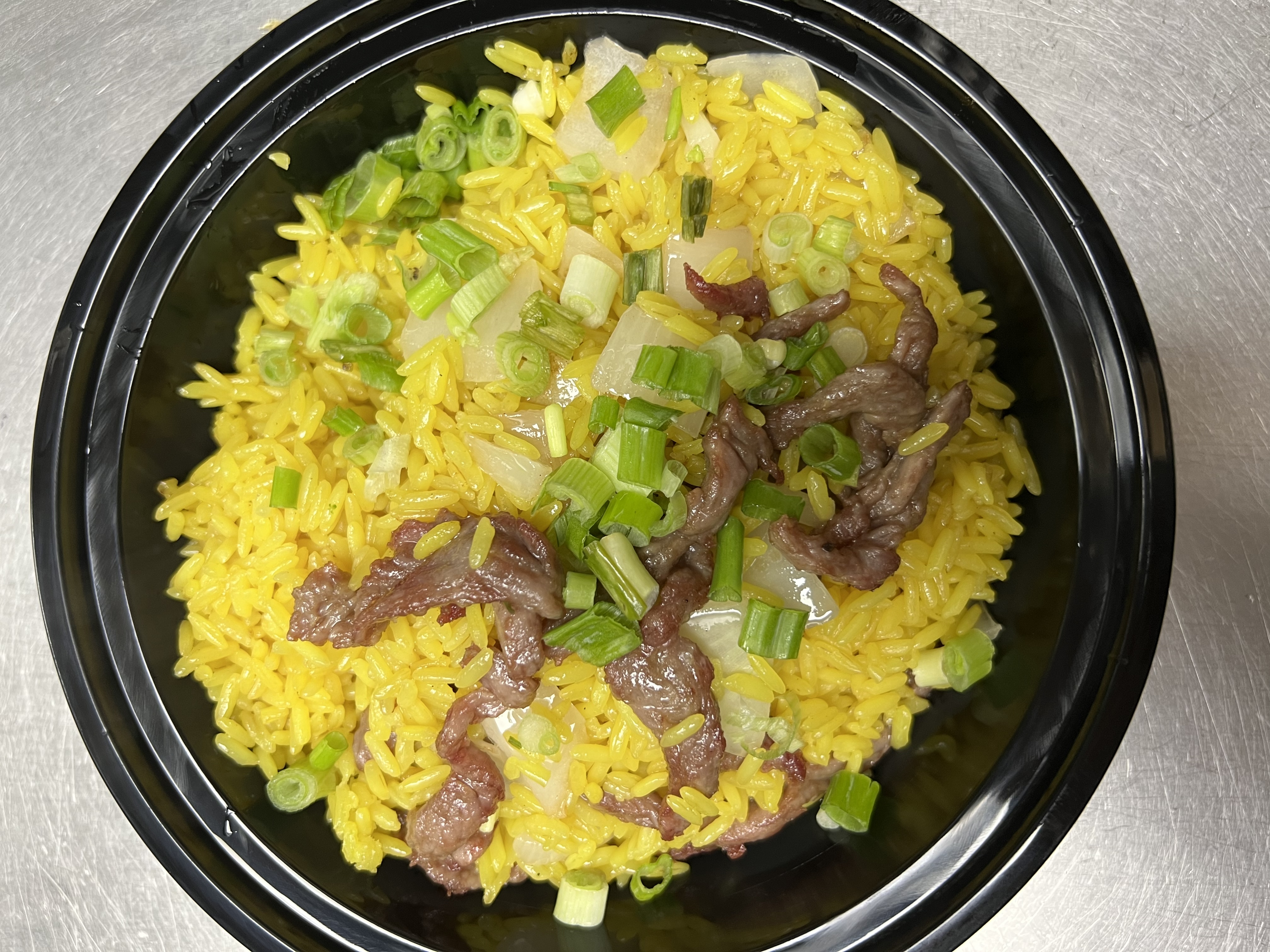 Order 33. Beef Fried Rice food online from King Chef store, West Haven on bringmethat.com