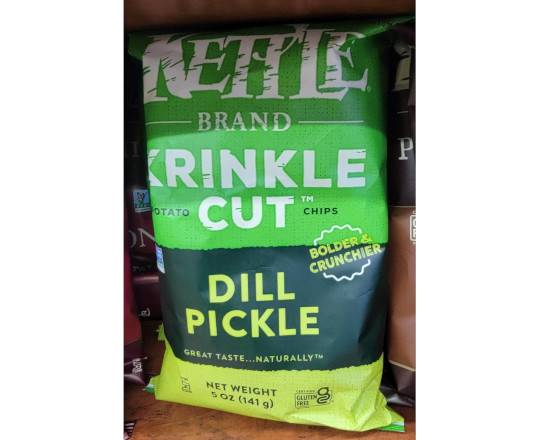 Order KETTLE COOKED-DILL PICKLE (LARGE) food online from Hub Market & Deli store, San Diego on bringmethat.com