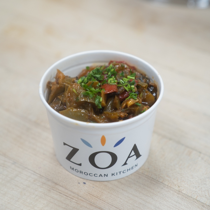 Order Tactouka (Roasted Peppers and Tomato) food online from Zoa Moroccan Kitchen store, Houston on bringmethat.com