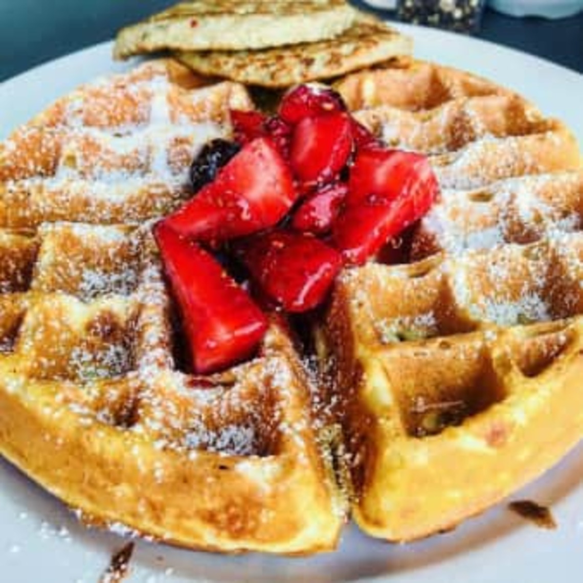 Order Classic Waffle food online from Famous Toastery store, Cary on bringmethat.com