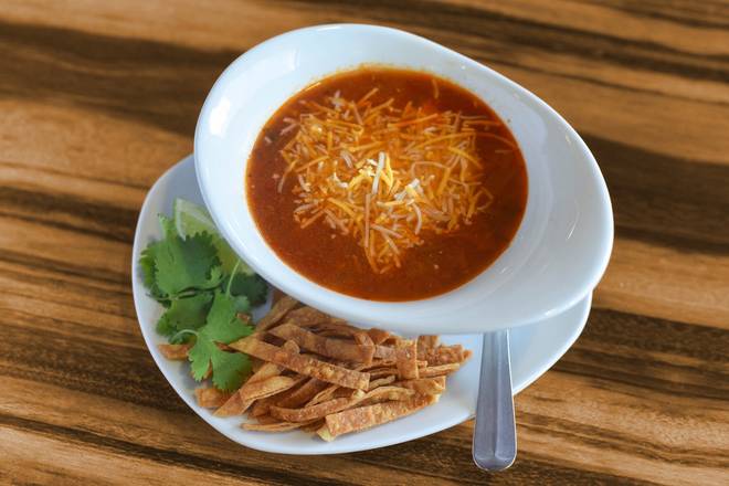 Order Bowl Spicy Chicken Tortilla Soup food online from Kerbey Lane Cafe store, Austin on bringmethat.com