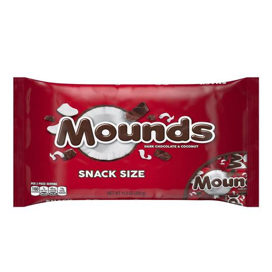 Order MOUNDS Dark Chocolate & Coconut Snack Size Candy Bars, 11.3 OZ food online from Cvs store, NORWALK on bringmethat.com