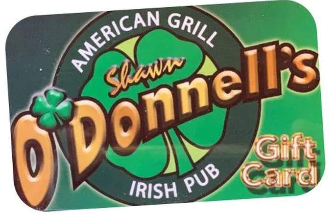 Order $25 Gift Card food online from Shawn O'donnell's store, Seattle on bringmethat.com