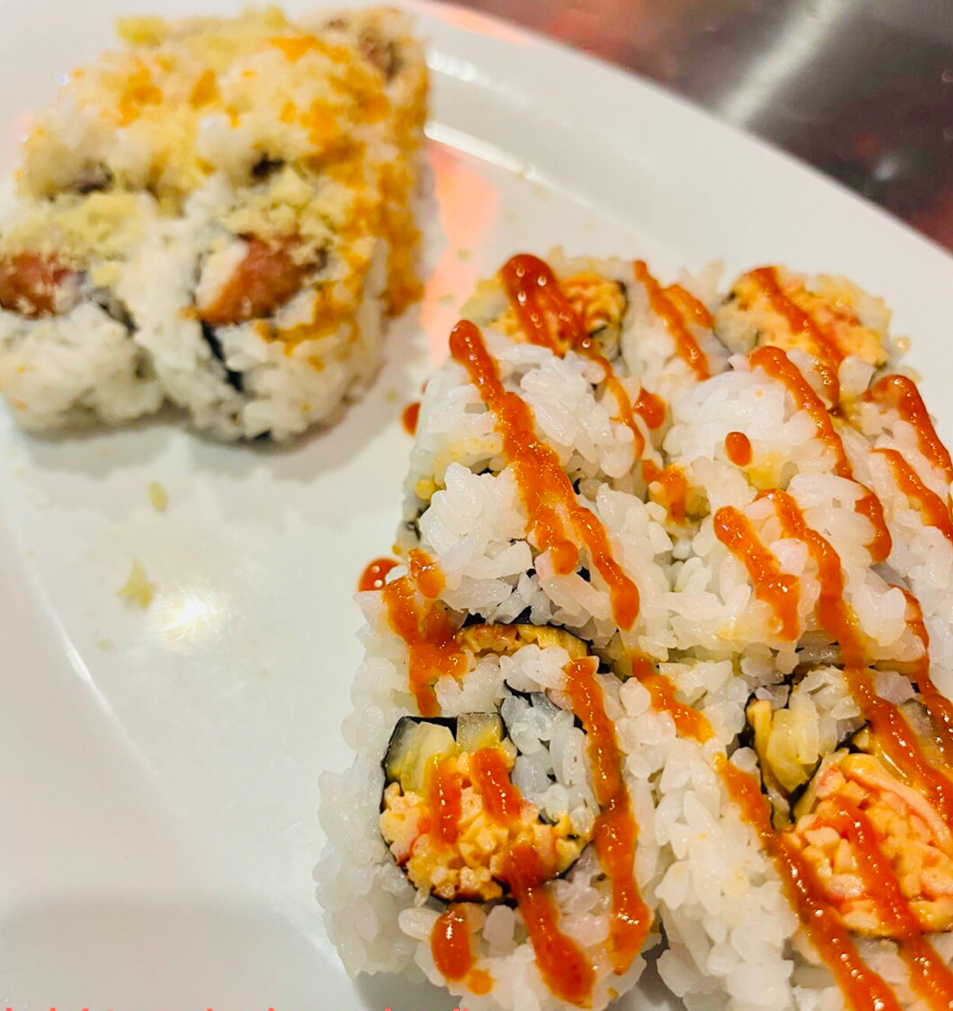 Order Knights Roll and Spicy Crab Roll Combo food online from Deejai Noodle Bar store, Charlotte on bringmethat.com