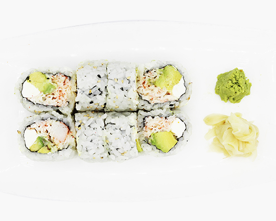 Order Crabmix, Avocado & Cream Cheese Roll food online from Chin-Chin Cafe store, Ashburn on bringmethat.com