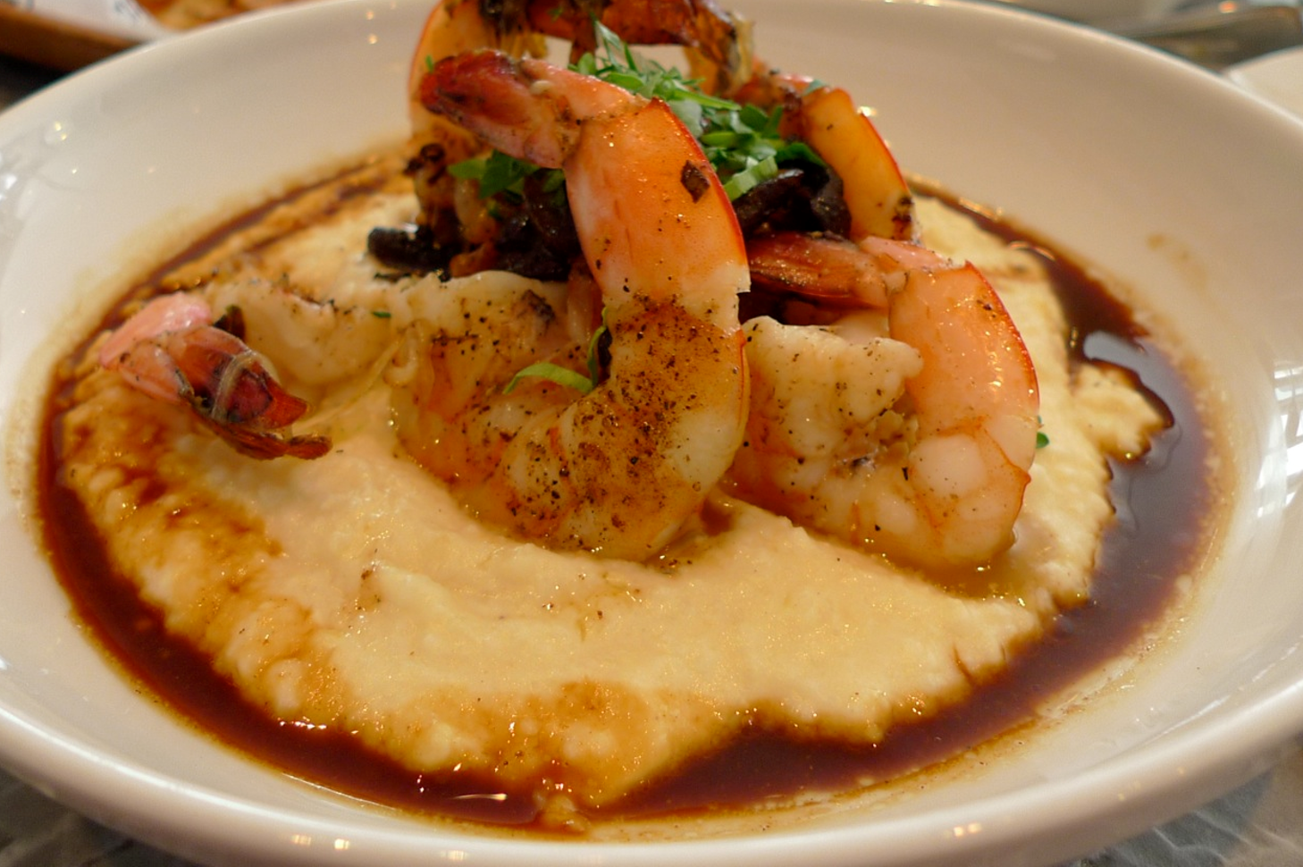 Order Shrimp and Cheesy Grits food online from Krush store, Bakersfield on bringmethat.com