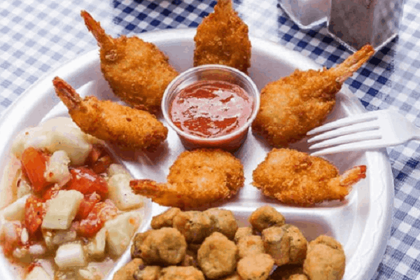 Order Shrimp Plate food online from Uncle Larrys Restaurant store, Chattanooga on bringmethat.com