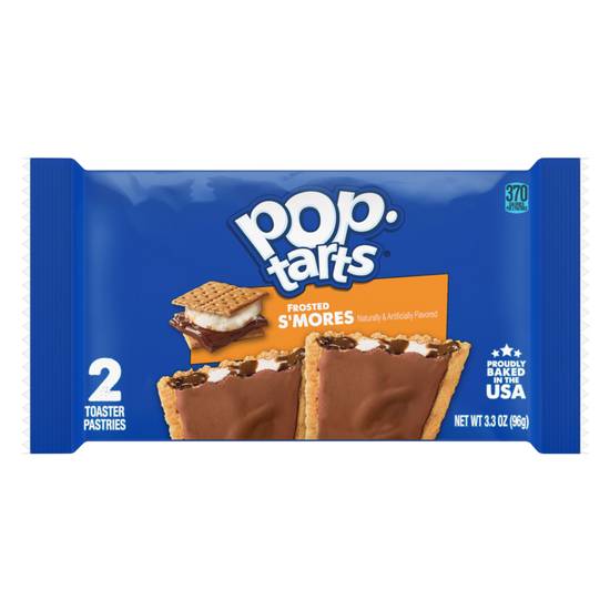 Order Pop-Tarts Frosted S'mores Toaster Pastries 2ct food online from Everyday Needs by Gopuff store, Clovis on bringmethat.com