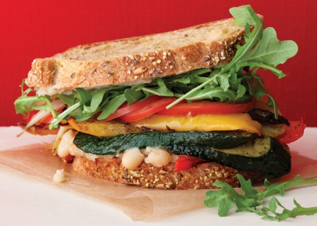 Order Grilled Vegetable Sandwich food online from The Food Mill store, Napa on bringmethat.com