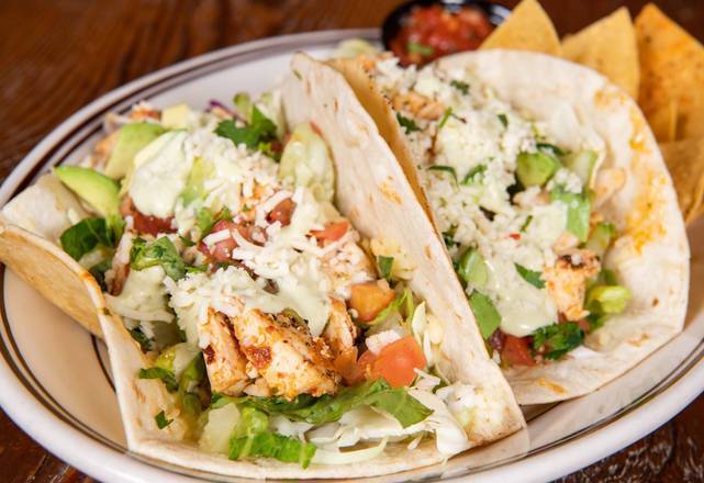 Order Chicken Tacos food online from Crooked Pint Ale House store, Savage on bringmethat.com
