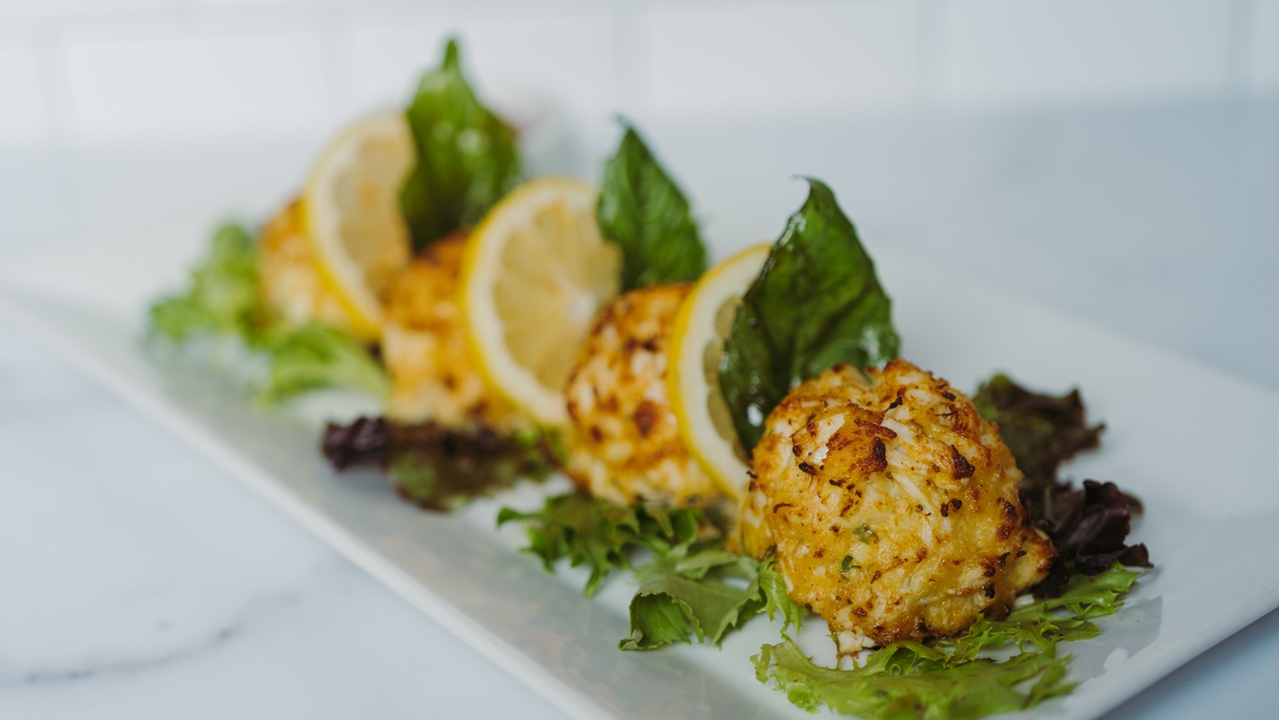 Order Mini Crab Cakes food online from Venetian Palace store, Edgewood on bringmethat.com