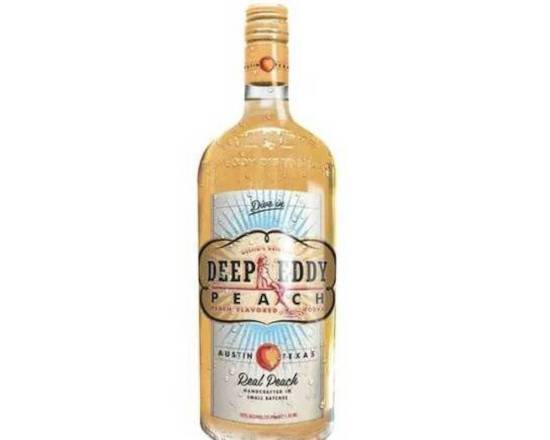 Order Deep Eddy Peach, 1.75L vodka (35.0% ABV) food online from Cold Spring Liquor store, Liberty Hill on bringmethat.com
