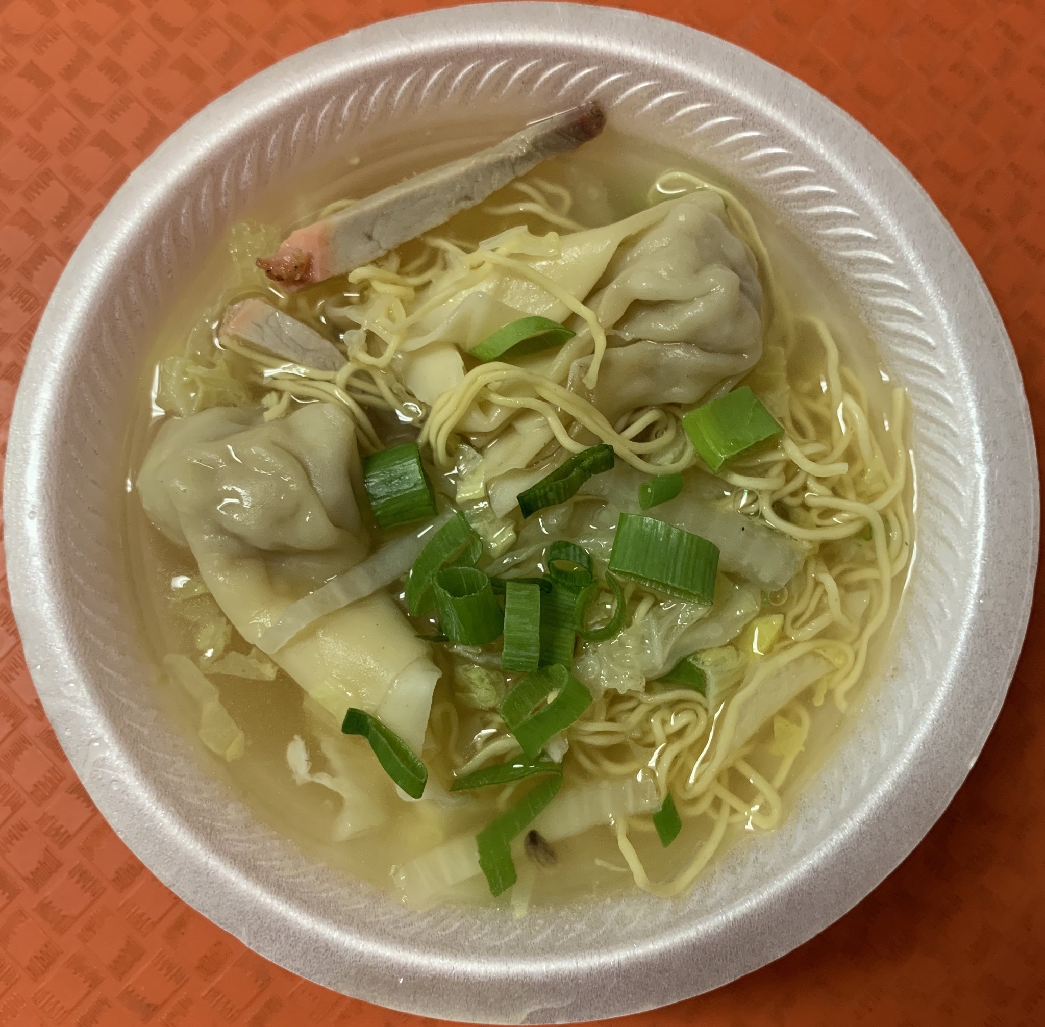 Order Wonton Noodle Soup food online from Great Wall Chinese Restaurant store, Western Springs on bringmethat.com