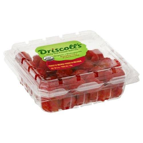 Order Driscoll's · Organic Raspberries (6 oz) food online from ACME Markets store, Cortlandt on bringmethat.com