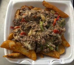 Order Cheesesteak Wedges food online from Johnny T Fish & Wings store, Little Rock on bringmethat.com