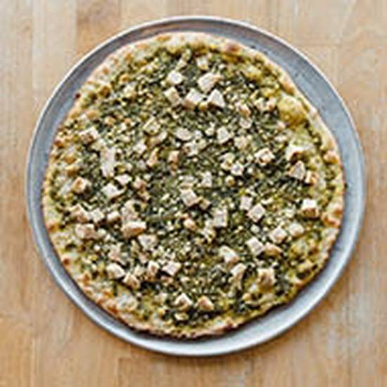 Order Large Pollogo Pesto food online from Upper Crust Pizzeria store, Beverly Hills on bringmethat.com